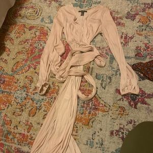 Forever 21 silk maxi dress